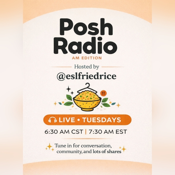 Tops - POSH RADIO w/eslfriedrice Tuesday's 6:30 AM CST